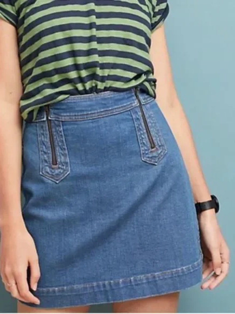 Anthropologie's Pilcro and the Letterpress line Skirt - Picture 1 of 5